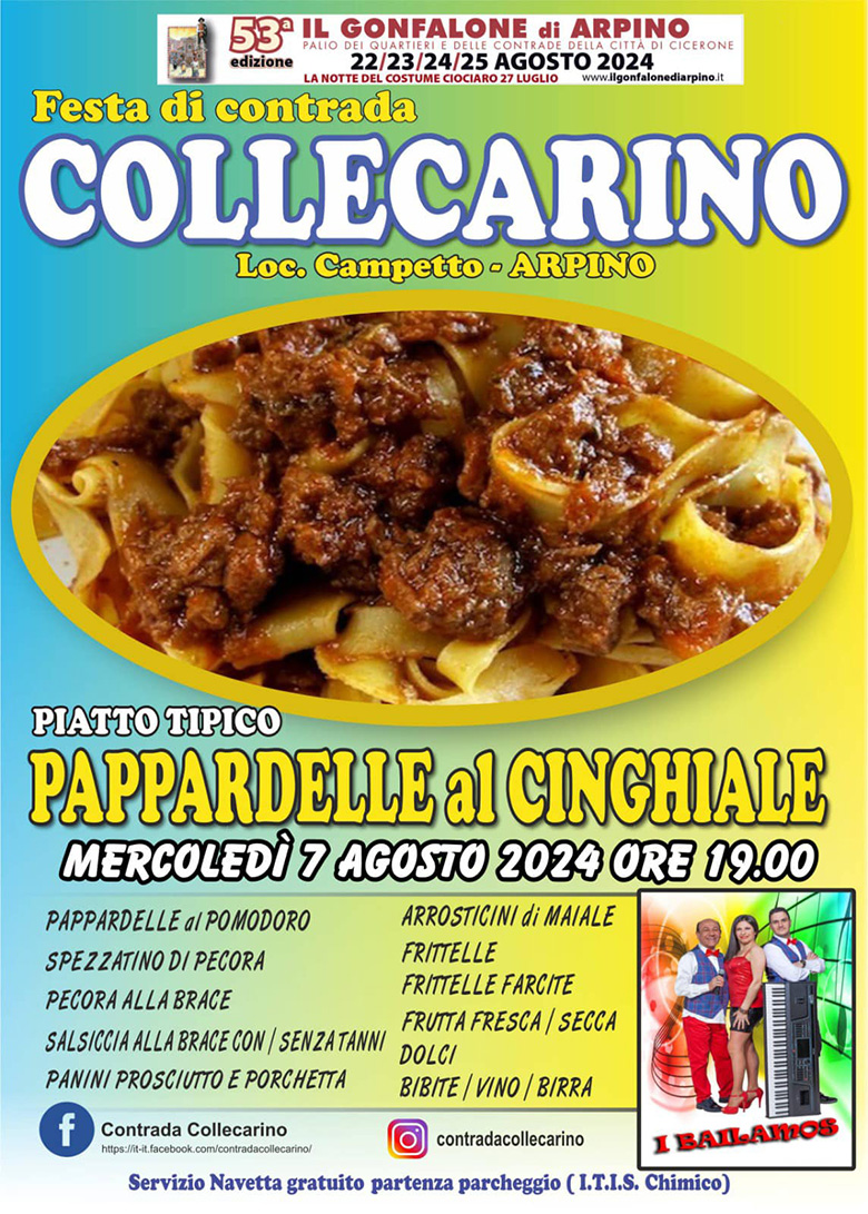 Festa della Contrada Collecarino