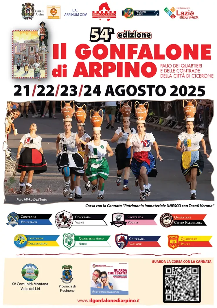 Gonfalone di Arpino 2025